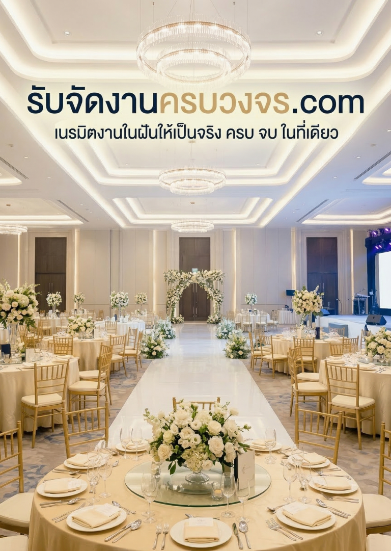 รับจัดงานครบวงจร 1